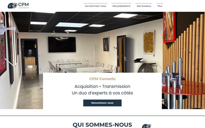 Screenshot von cpmconseils.fr