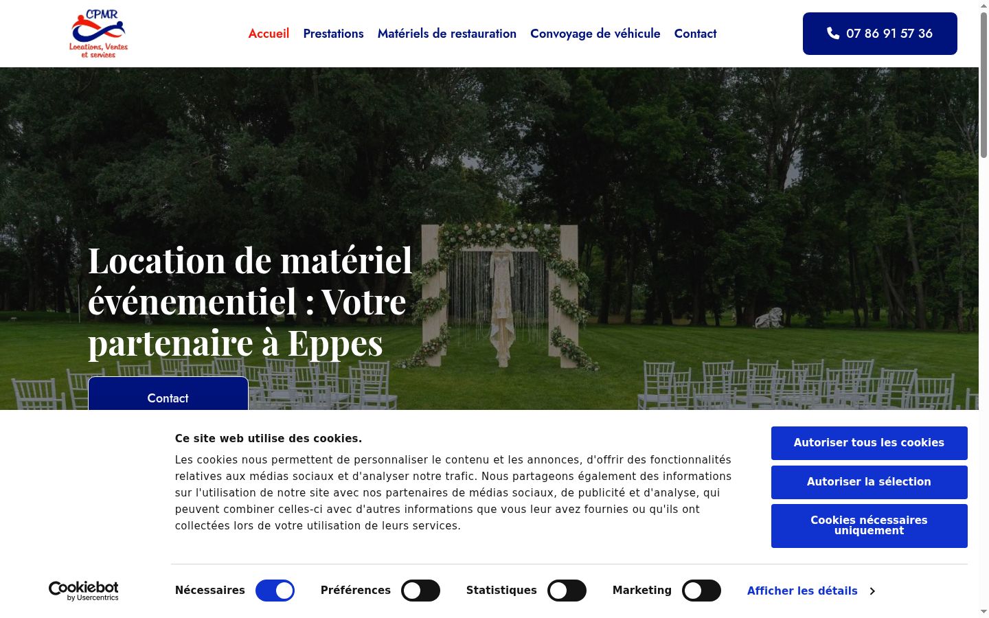 Screenshot tal-banner tal-kunsens muri qabel kwalunkwe interazzjoni