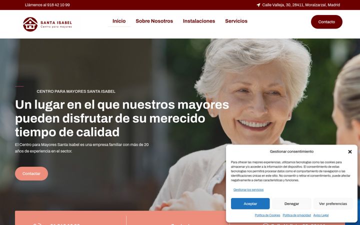Screenshot of cpmsantaisabel.com