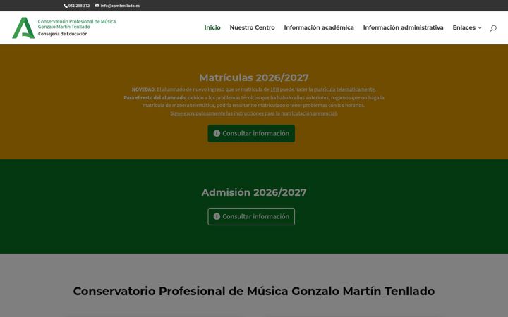Screenshot of cpmtenllado.es
