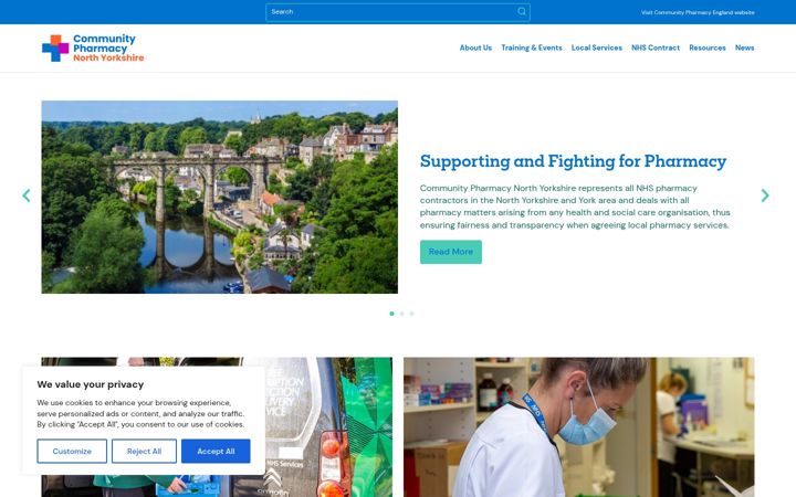 Screenshot of cpny.co.uk
