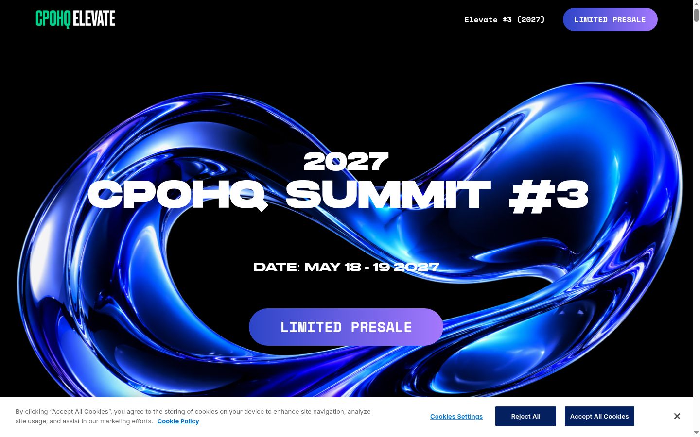 Screenshot του banner συγκατάθεσης που εμφανίστηκε πριν από οποιαδήποτε αλληλεπίδραση