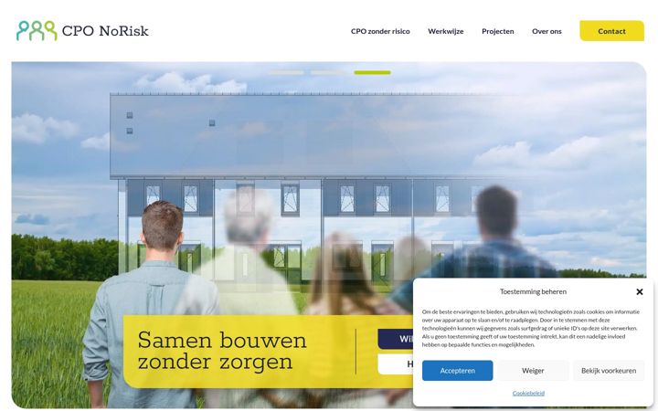 Screenshot of cponorisk.nl