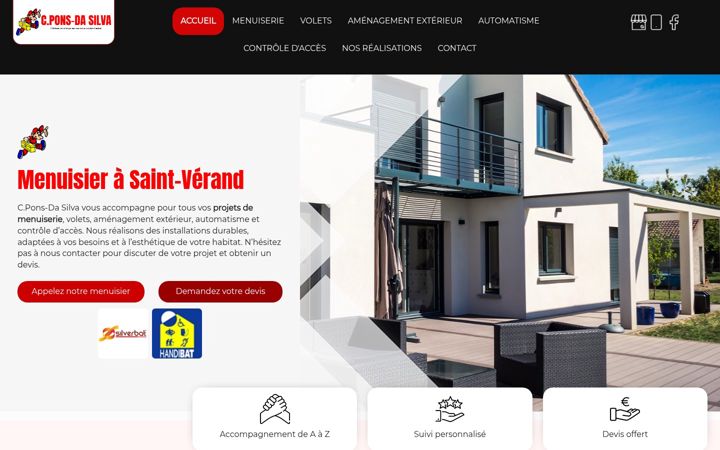 Screenshot of cponsdasilva.com