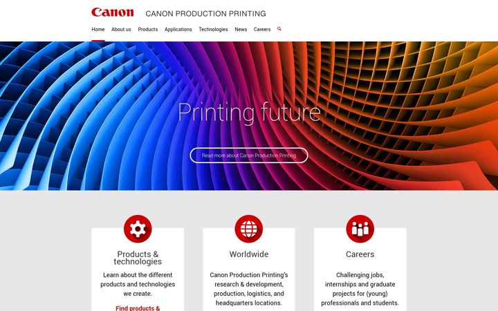 Screenshot of cpp.canon