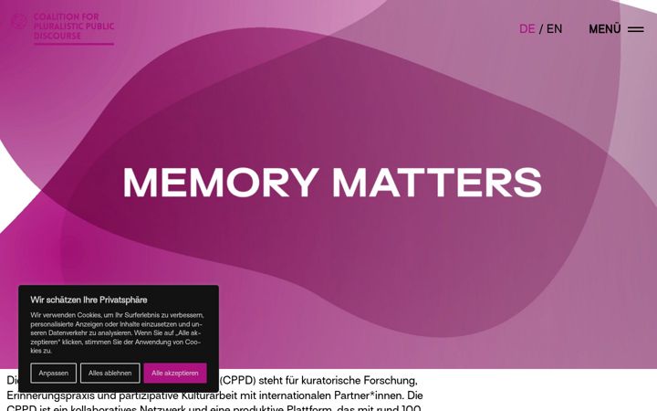 Screenshot of cppdnetwork.com