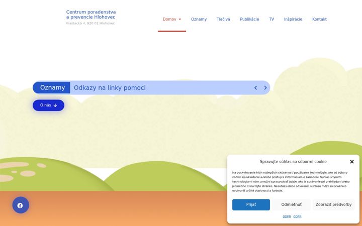 Screenshot of cpphc.sk