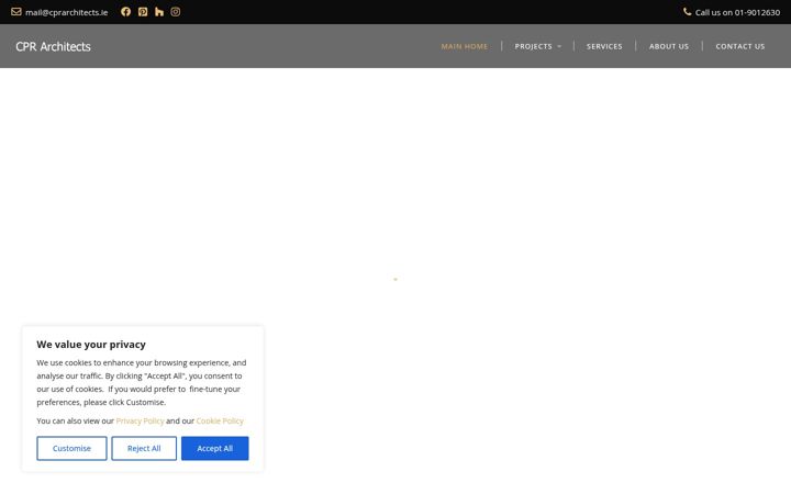 Screenshot of cprarchitects.ie