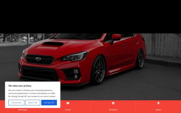 Screenshot του cprcars.nl