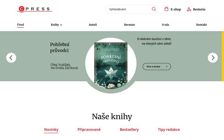 Skärmbild av cpress.cz