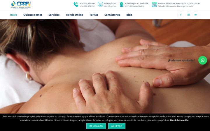 Screenshot of cprf.es