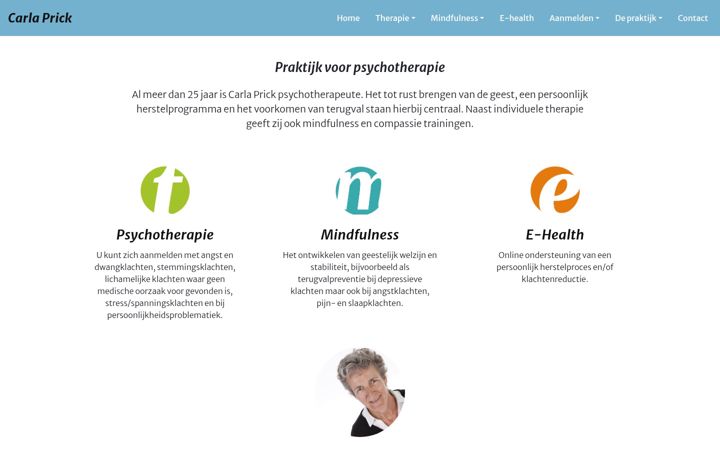 Screenshot of cprick.nl