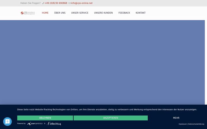 Screenshot of cps-online.net