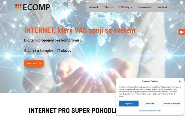 Screenshot of cps.cz