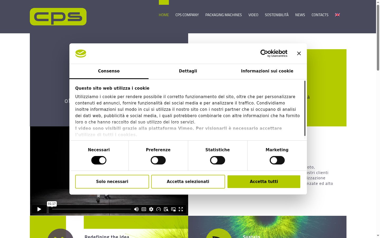 Sutikimo reklamjuostės, rodytos prieš bet kokią sąveiką, ekrano kopija