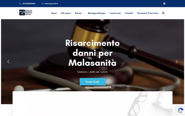 Ekrano kopija cpservizi.it