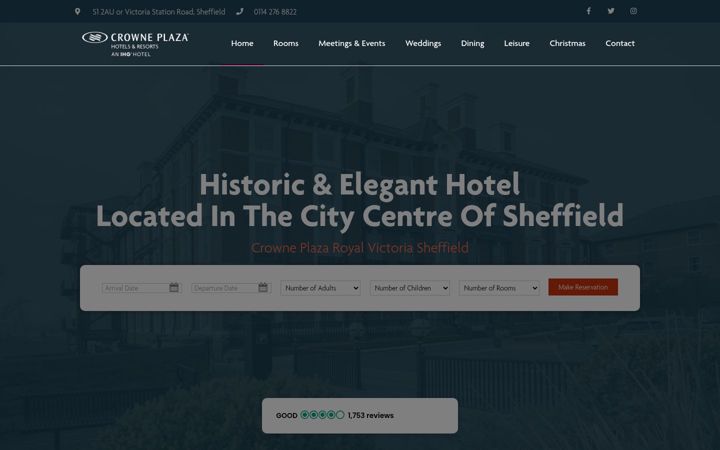 Screenshot of cpsheffield.co.uk