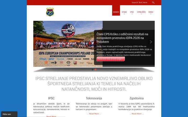Screenshot von cpskrsko.si