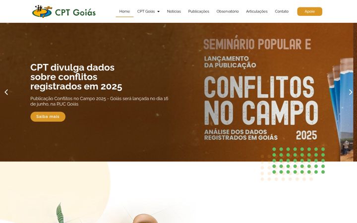 Screenshot of cptgoias.org.br