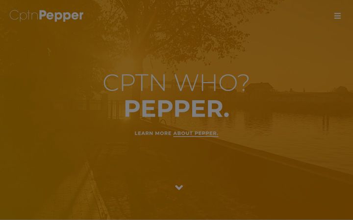Screenshot of cptn-pepper.de