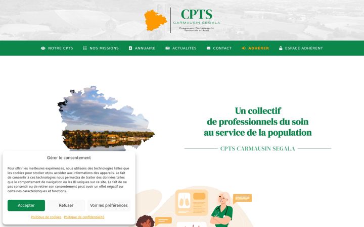 Captura de ecrã de cpts-carmausin-segala.org