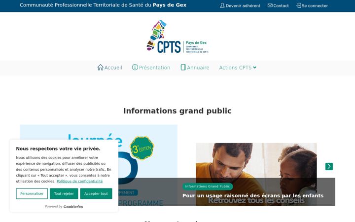 Screenshot of cpts-du-pays-de-gex.org