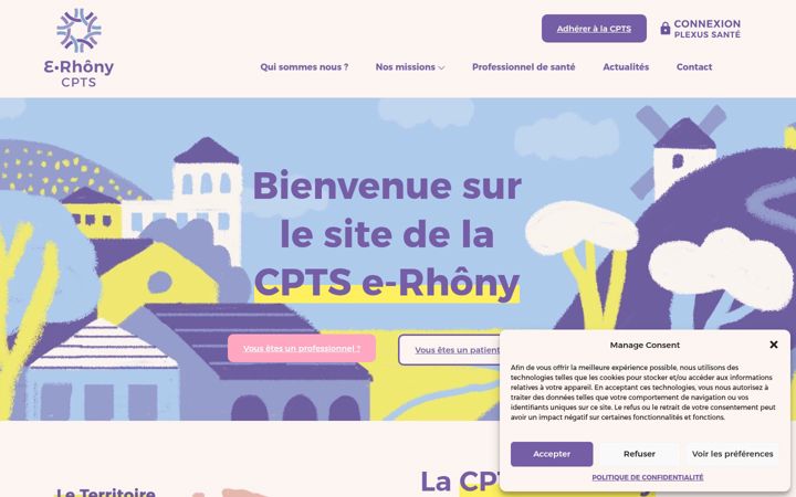 Captura de ecrã de cpts-e-rhony.org
