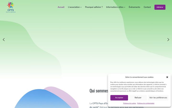 Posnetek zaslona cpts-erstein.fr
