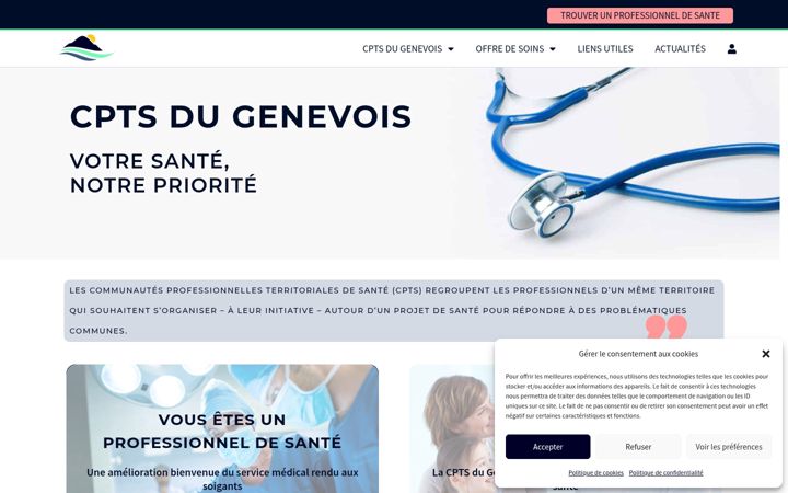 Screenshot of cpts-genevois.fr