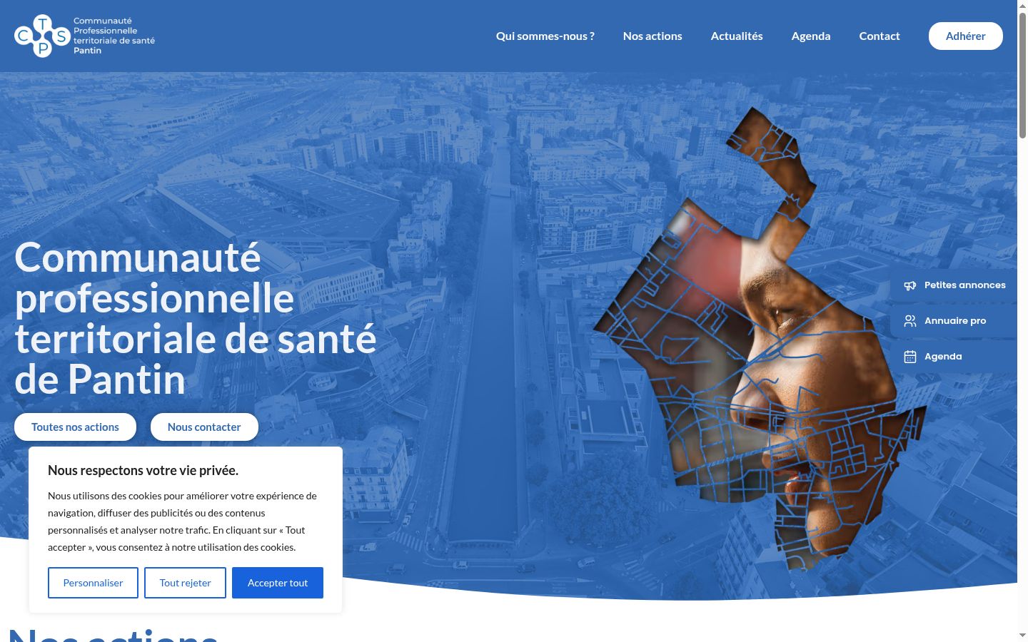 Screenshot tal-banner tal-kunsens muri qabel kwalunkwe interazzjoni