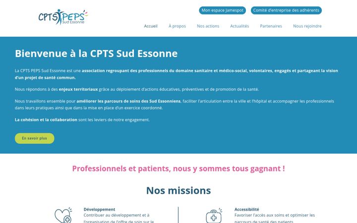 Screenshot του cpts-peps.fr