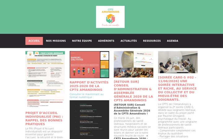 Screenshot του cptsamandinois.fr