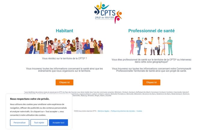Screenshot of cptspaysdessources.org