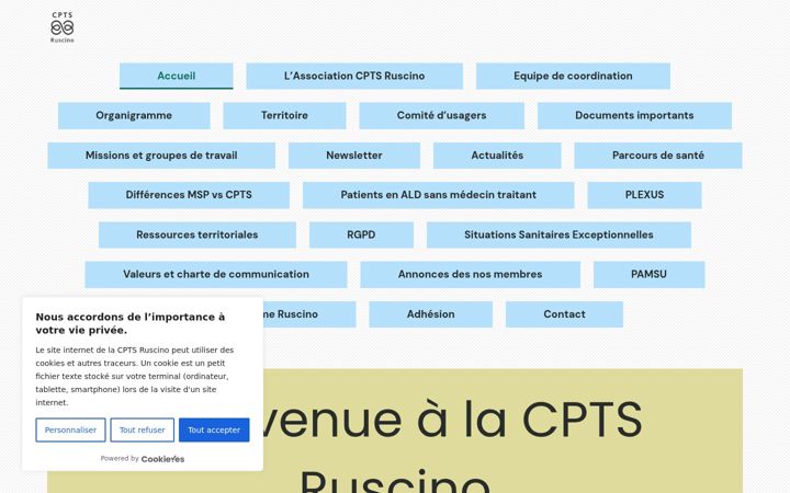 Screenshot του cptsruscino.fr