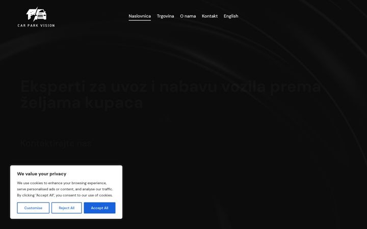 Snimka zaslona za cpv.hr