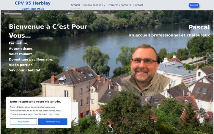 Screenshot of cpv95.fr