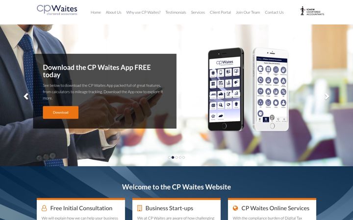 Screenshot of cpwaites.co.uk