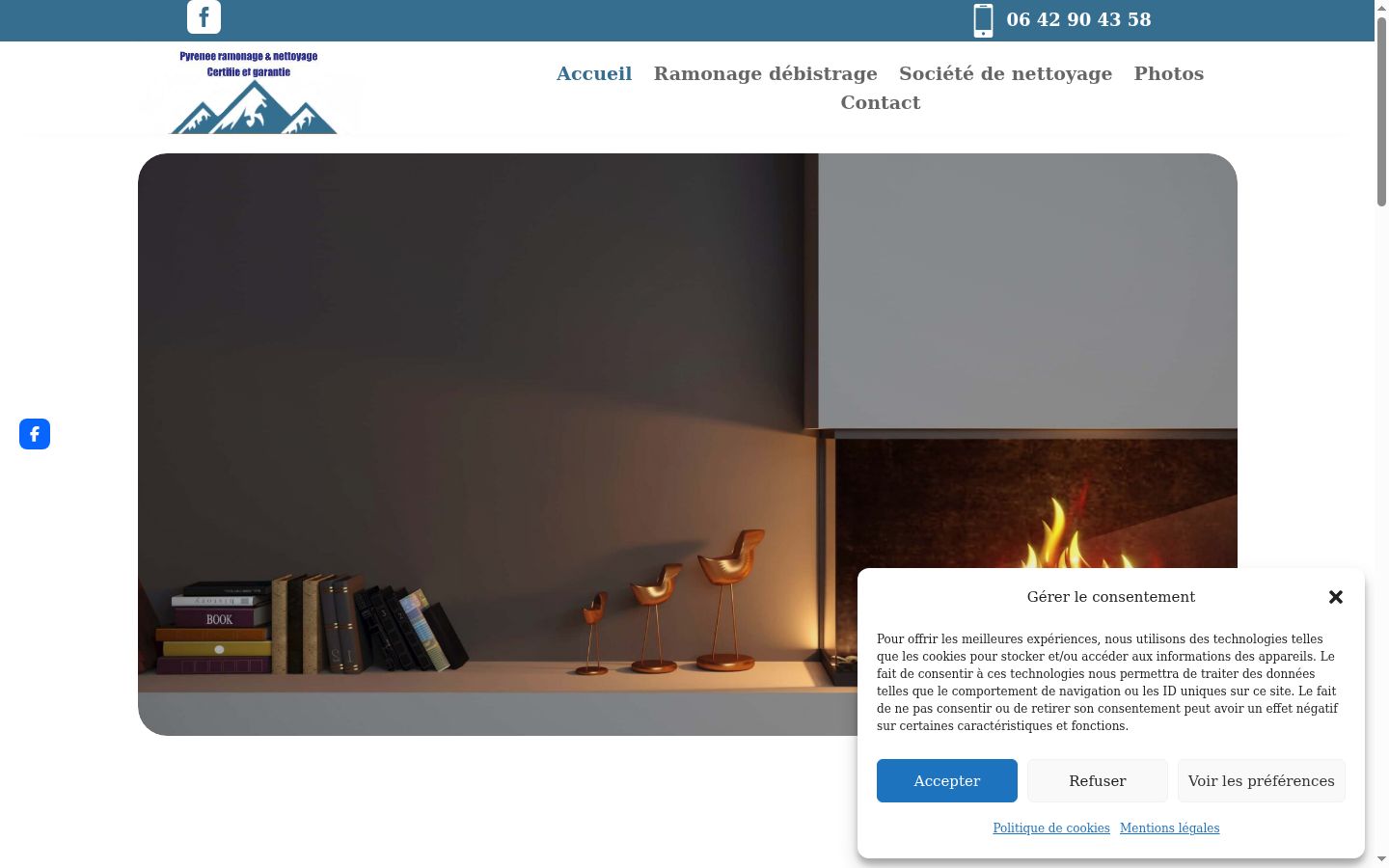 Screenshot des Einwilligungsbanners vor jeglicher Interaktion