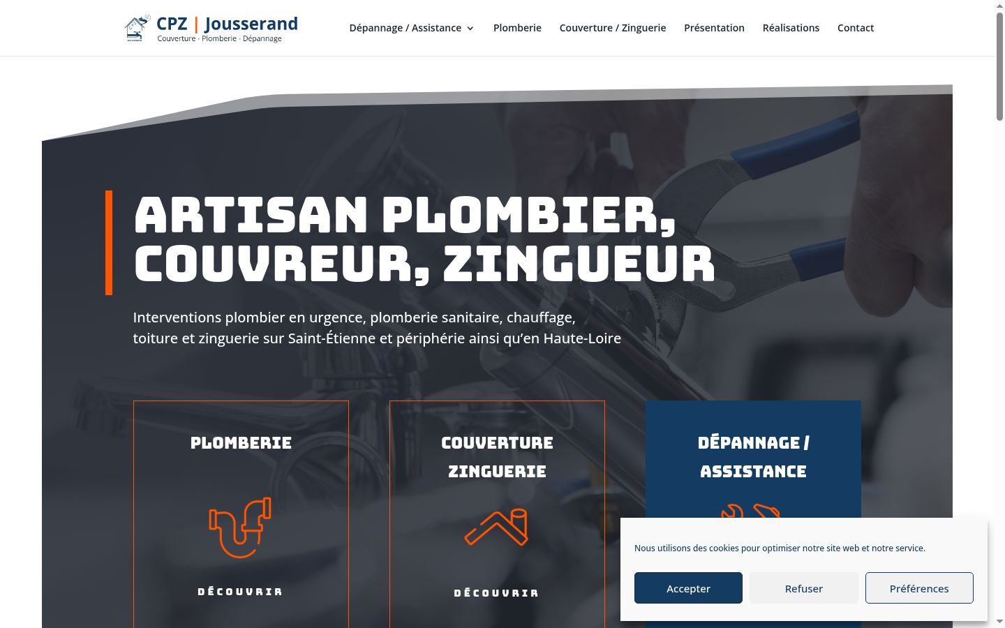 Screenshot des Einwilligungsbanners vor jeglicher Interaktion