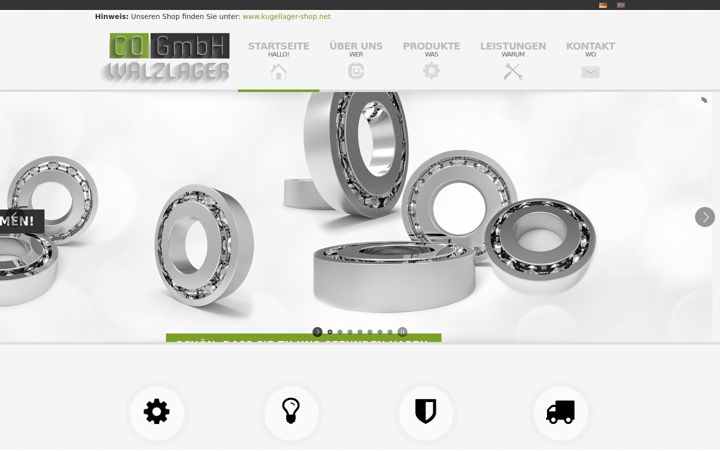 Screenshot of cq-gmbh.de