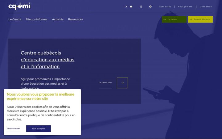 Captura de ecrã de cqemi.org