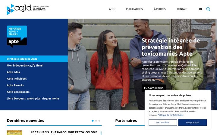 Képernyőkép: cqld.ca