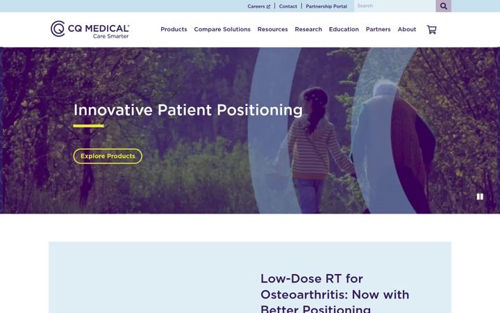 Screenshot of cqmedical.com