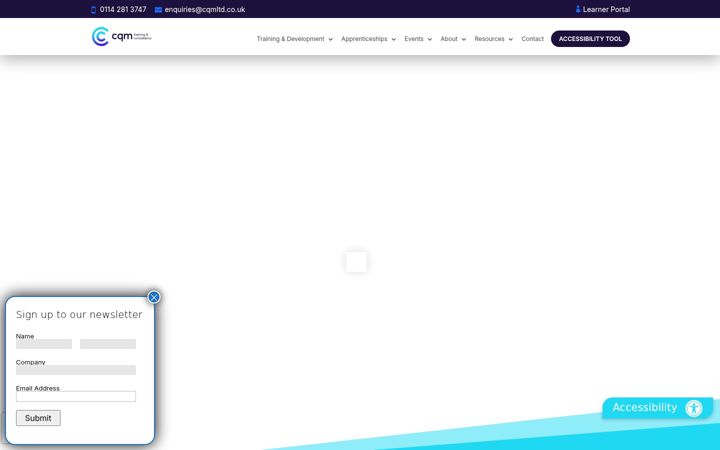 Screenshot of cqmltd.co.uk