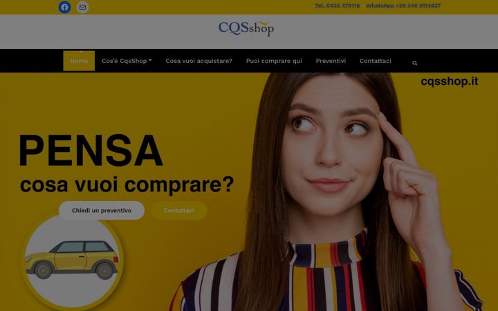 Screenshot of cqsshop.it