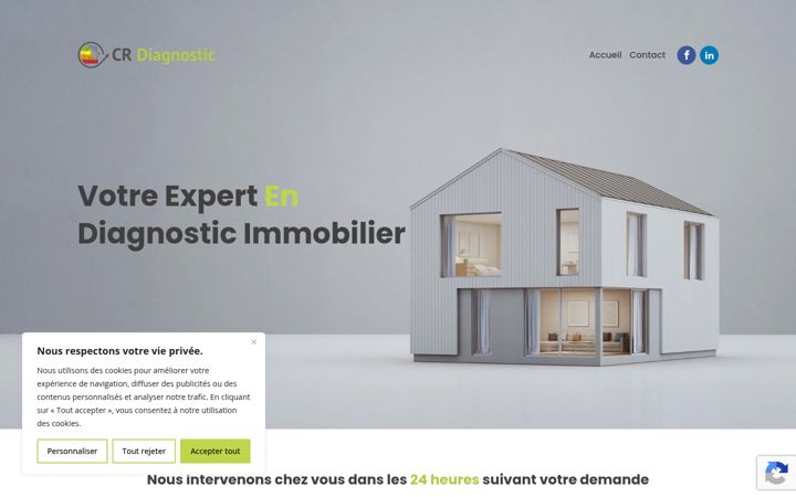 Screenshot of cr-diagnostic.fr