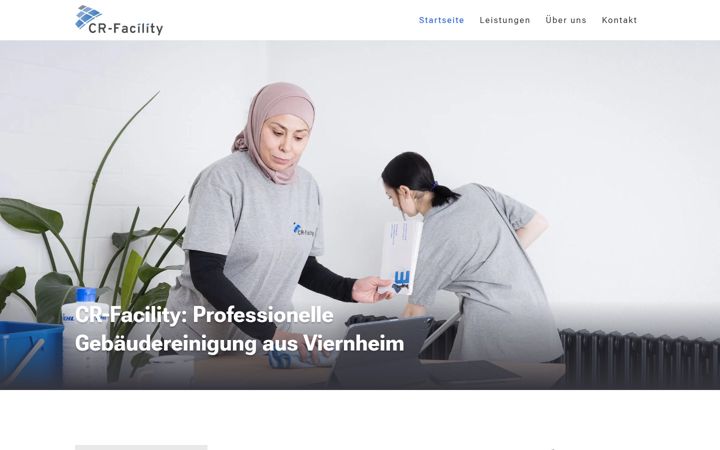 Screenshot of cr-facility.de