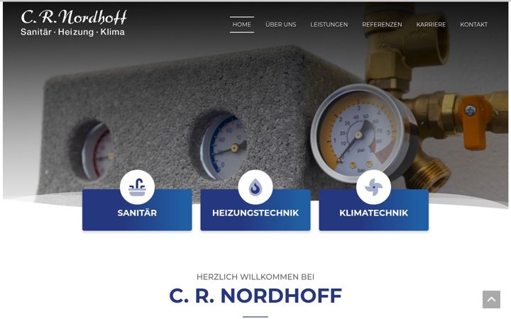 Screenshot of cr-nordhoff.de