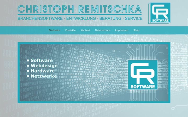 Screenshot of cr-software.de