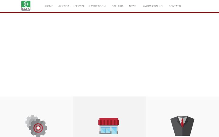 Screenshot of cr-srl.it